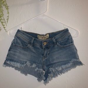 Hollister denim shorts